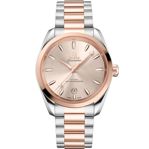 OMEGA 220.20.38.20.09.001 Seamaster Aqua Terra Automatic 38mm Stainless Steel Blue Dial Water Resistant
