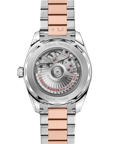 OMEGA 220.20.38.20.09.001 Seamaster Aqua Terra Automatic 38mm Stainless Steel Blue Dial Water Resistant