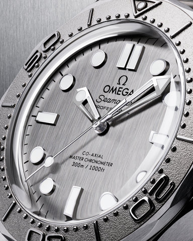 OMEGA 210.32.42.20.06.002 Automatic Movement Stainless Steel Case 300m Water Resistance Elegant Blue Dial