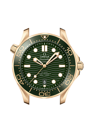 OMEGA 210.62.42.20.10.001 SEAMASTER DIVER 300M 42 mm, Moonshine™ gold on rubber strap