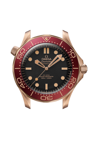 OMEGA 210.92.42.20.01.003 NEW SEAMASTER DIVER 300M 42 mm, Bronze gold on rubber strap