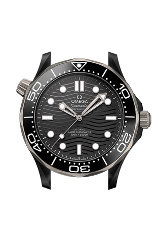 OMEGA 210.92.44.20.01.002 SEAMASTER DIVER 300M 43.5 mm, black ceramic on NATO strap
