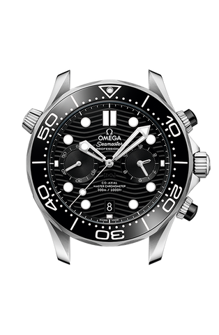 OMEGA 210.32.44.51.01.001 SEAMASTER DIVER 300M 44 mm, steel on rubber strap