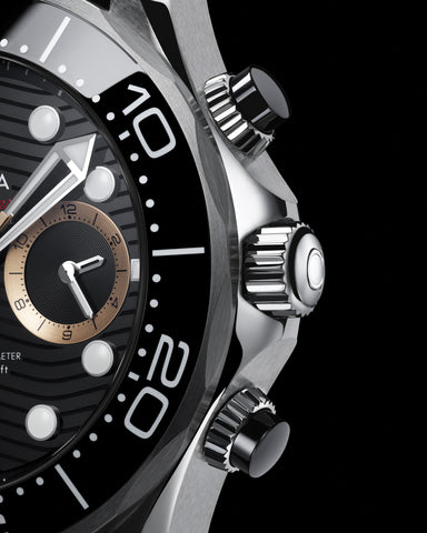 OMEGA Seamaster Diver 300M 210.32.44.51.01.002 Automatic 44mm Men's Watch with Stainless Steel NATO Strap