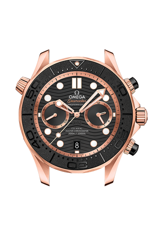 OMEGA 210.62.44.51.01.001 SEAMASTER DIVER 300M 44 mm, Sedna™ gold on rubber strap