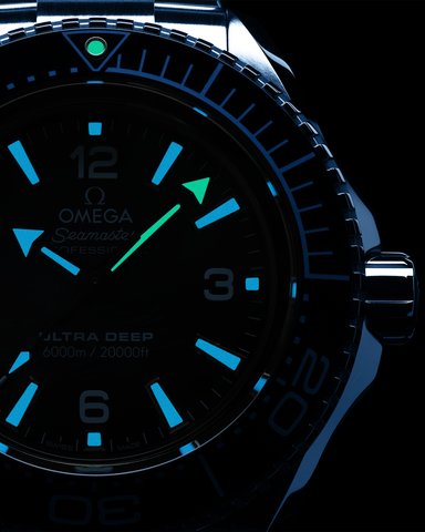 OMEGA 215.30.46.21.03.002 Ultra Deep Summer Blue Seamaster Planet Ocean 6000M 45.5 mm,
