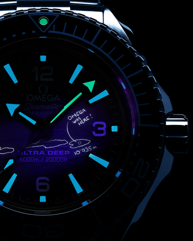 OMEGA 215.30.46.21.03.002 Ultra Deep Summer Blue Seamaster Planet Ocean 6000M 45.5 mm,