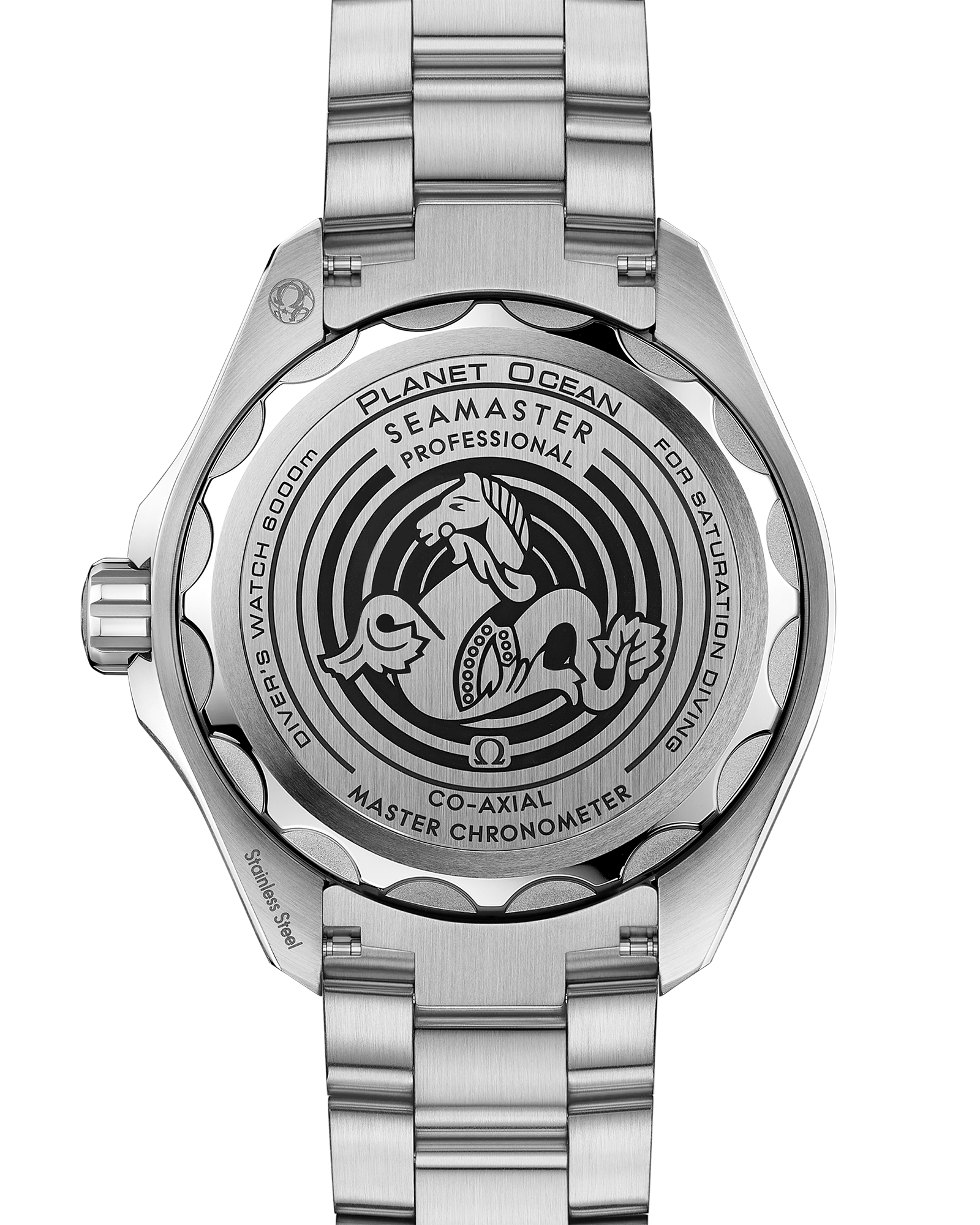 OMEGA 215.30.46.21.06.001 Watch - Seamaster Diver 300M Automatic 46mm Blue Dial Stainless Steel Bracelet (Image 2)