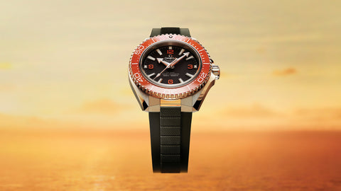 OMEGA 217.32.42.21.01.003 NEW SEAMASTER PLANET OCEAN 600M 42 mm, steel on rubber strap