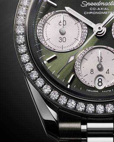 OMEGA 324.15.38.50.60.001 SPEEDMASTER 38 38 mm, steel on steel