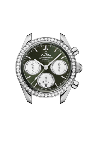OMEGA 324.18.38.50.60.001 SPEEDMASTER 38 38 mm, steel on alligator