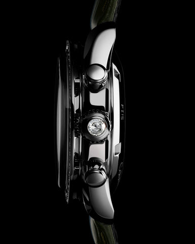 OMEGA 324.18.38.50.60.001 SPEEDMASTER 38 38 mm, steel on alligator
