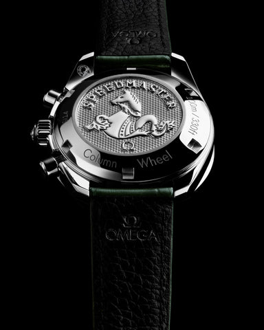 OMEGA 324.18.38.50.60.001 SPEEDMASTER 38 38 mm, steel on alligator