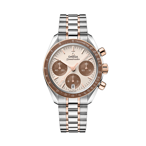 OMEGA Speedmaster 324.20.38.50.02.002 Automatic 38mm Steel Sedna Gold Ladies Watch