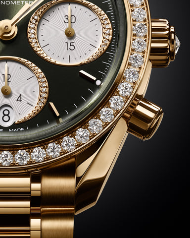 OMEGA 324.55.38.50.60.001 SPEEDMASTER 38 38 mm, Moonshine™ gold on Moonshine™ gold