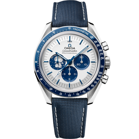 OMEGA 310.32.42.50.02.001 Automatic Movement Stainless Steel Case Chronograph Blue Dial
