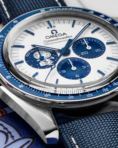 OMEGA 310.32.42.50.02.001 Automatic Movement Stainless Steel Case Chronograph Blue Dial