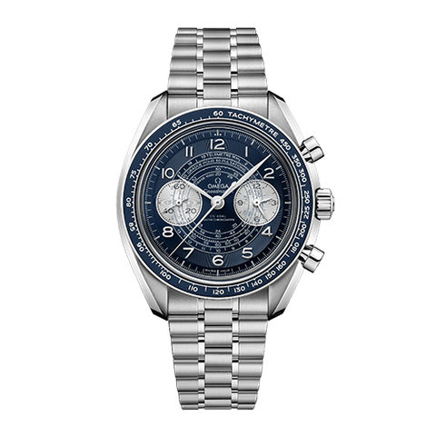 OMEGA 329.30.43.51.03.001 Speedmaster 5-Year Warranty Blue [Parallel Import]
