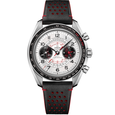 OMEGA 329.32.43.51.02.001 Luxury Automatic Watch Stainless Steel Rose Gold Chronograph Water Resistant