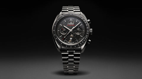 OMEGA 304.30.43.52.01.001 Seamaster Automatic Watch Stainless Steel Case Blue Dial Water Resistant