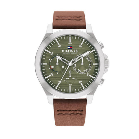 TOMMY HILFIGER 1710522 Watch - Stylish Men's Watch with Water Resistance, Classic Design and Durable Stainless Steel Band