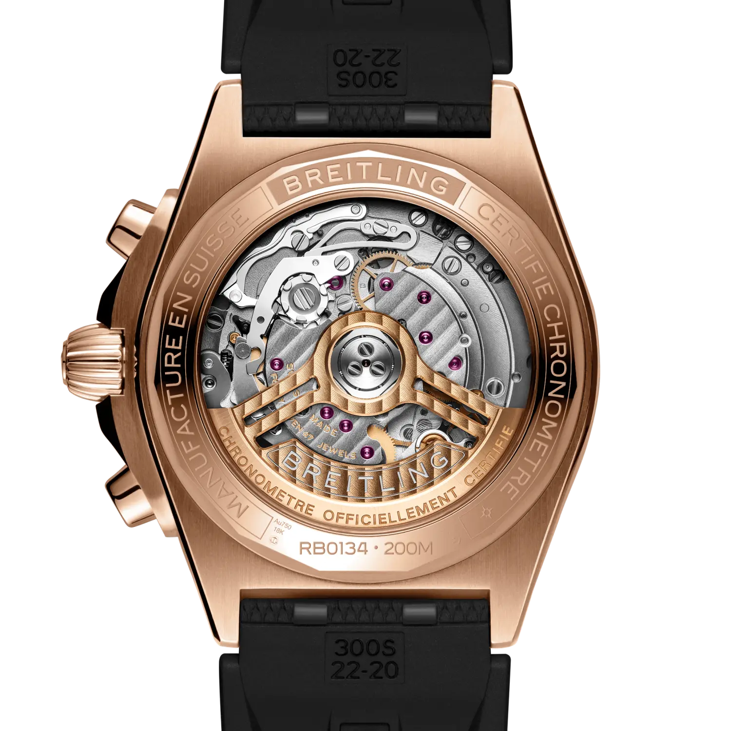 Breitling RB0134101B1S2 Watch - B01 42 Watch Japan Official (Image 4)