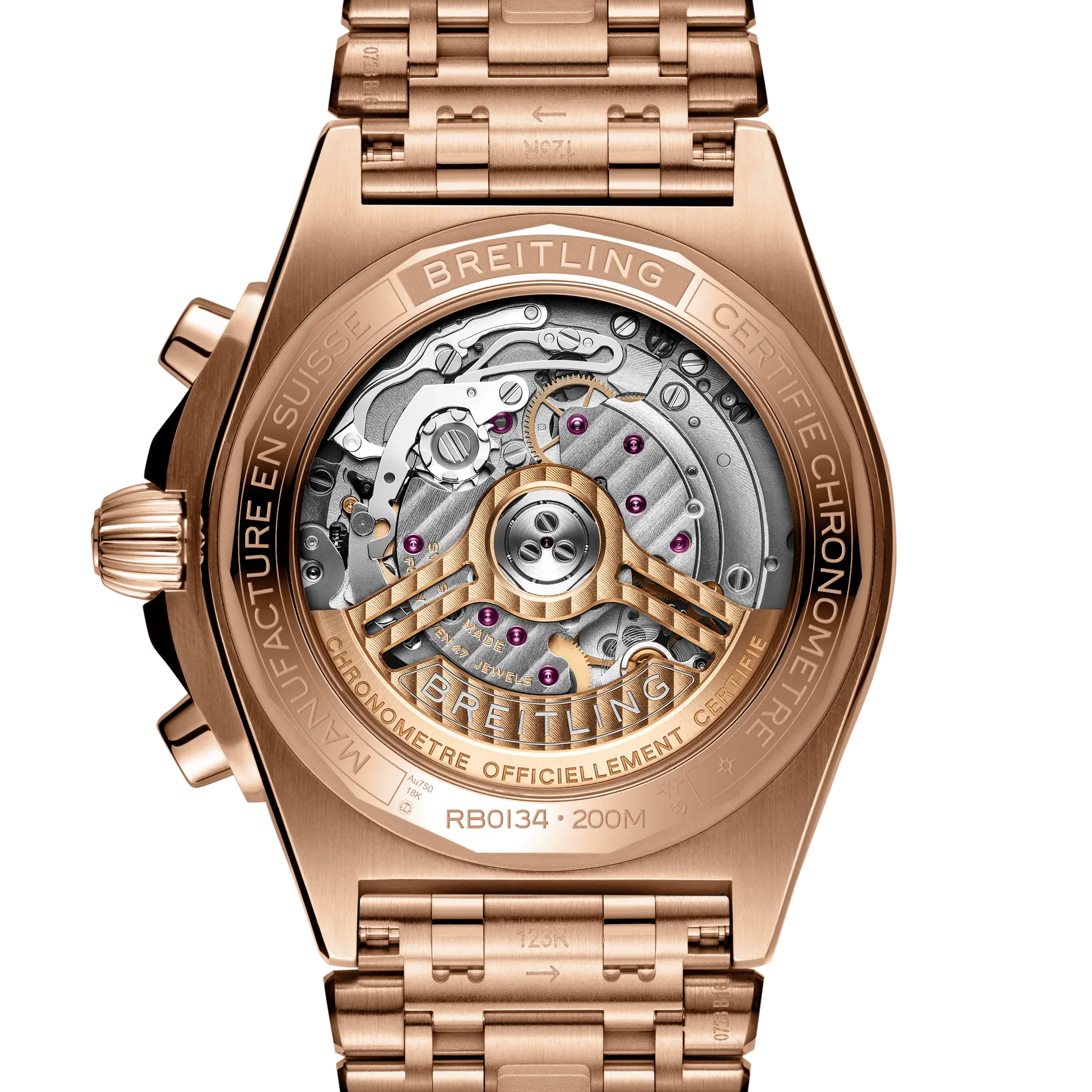 Breitling RB0134101L1R1 Watch - B01 42 Watch Japan Official (Image 4)