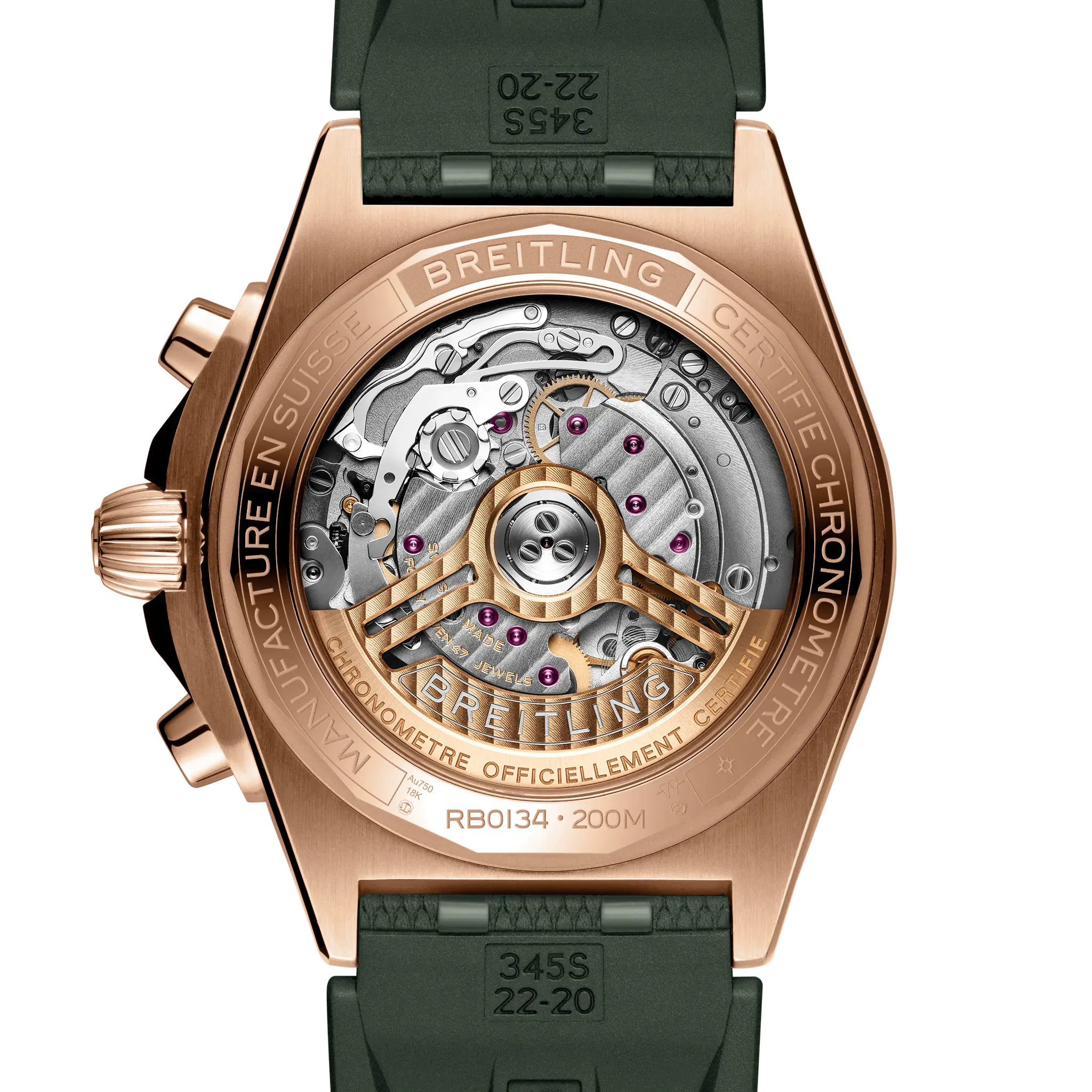 Breitling RB0134101L1S1 Watch - B01 42 Watch Japan Official (Image 4)