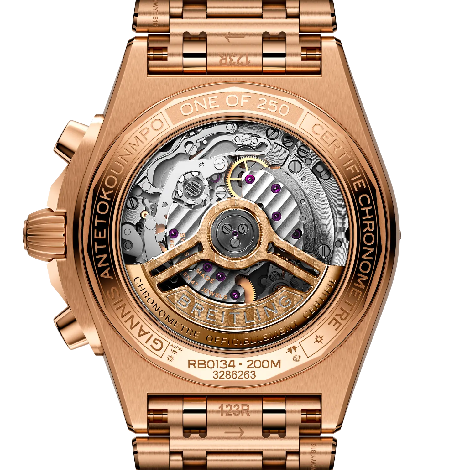 Breitling RB01344A1L1R1 Watch - B01 42 Watch Japan Official (Image 4)