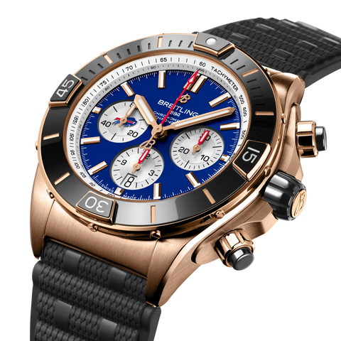 Breitling RB01366A1C3S1 Watch - Super Chronomat B01 44 Buffalo Bills Edition (Image 2)