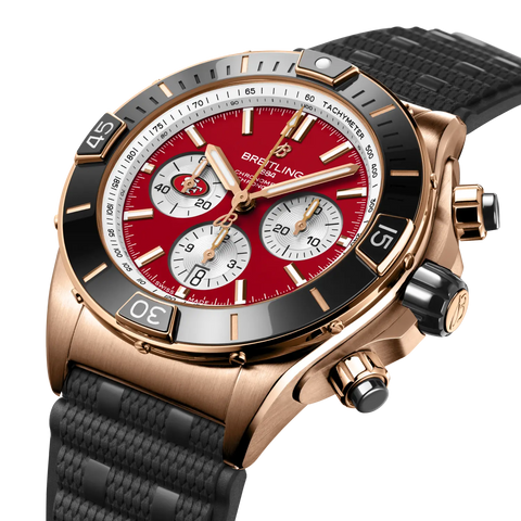 Breitling RB01366A1K1S1 Watch - Super Chronomat B01 Chronograph 44 (Image 2)