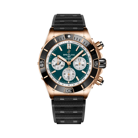 Breitling RB01366A1L3S1 Watch - Super Chronomat B01 Chronograph 44 NFL Philadelphia Eagles
