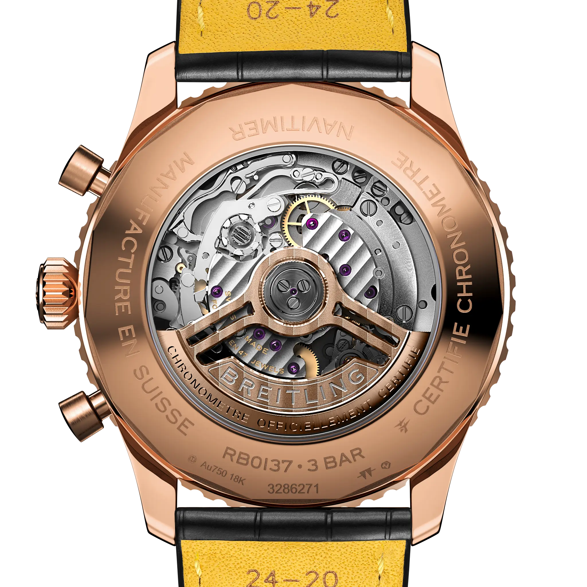 Breitling RB0137241G1P1 Watch - B01 Watch Japan Official (Image 4)