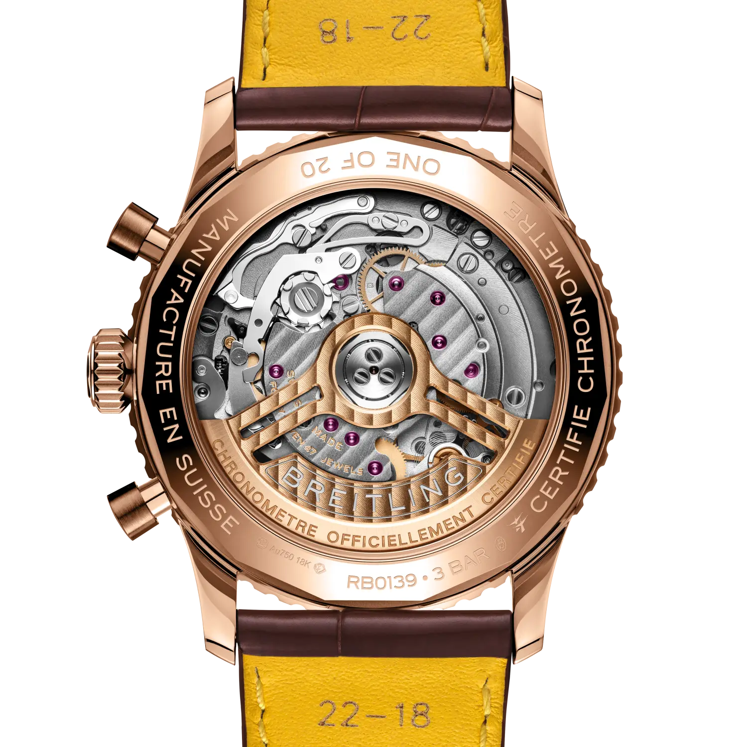 Breitling RB01394A1B2P1 Watch - B01 Watch Japan Official (Image 4)