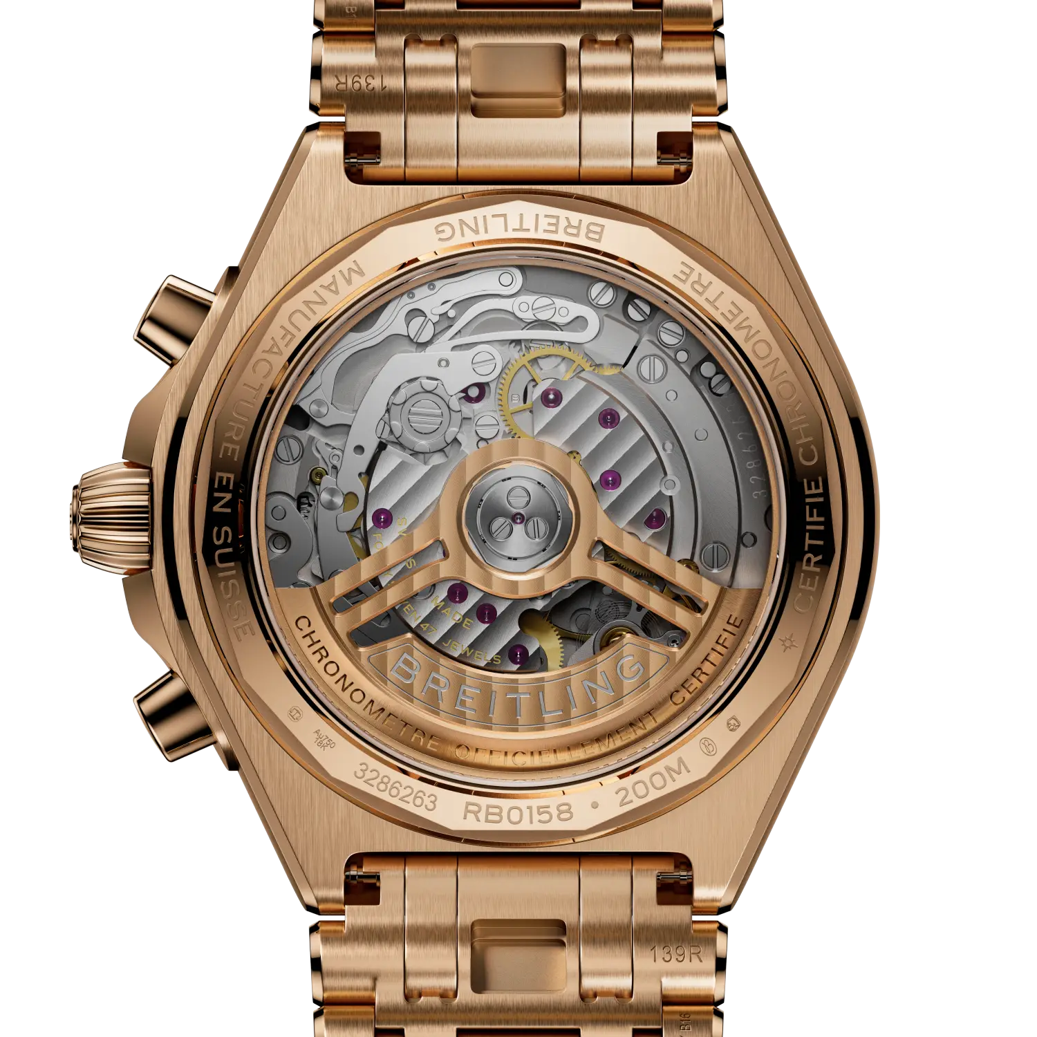 Breitling RB0158101Q1R1 Chronomat Watch