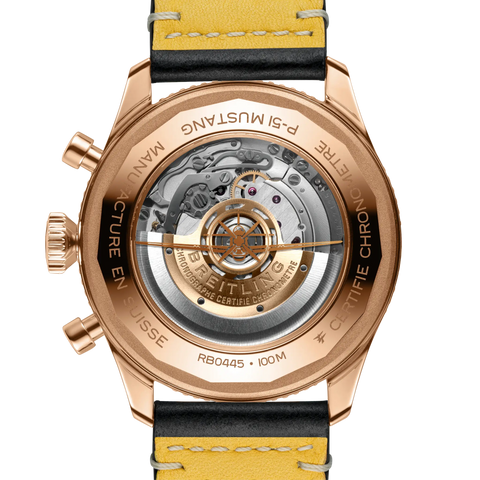 Breitling RB04451A1B1X1 Watch - B04 GMT 46 P-51 Watch Japan Official (Image 4)