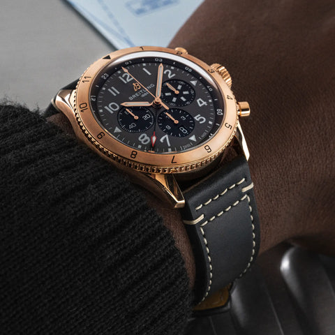 Breitling RB04451A1B1X1 Watch - B04 GMT 46 P-51 Watch Japan Official (Image 5)