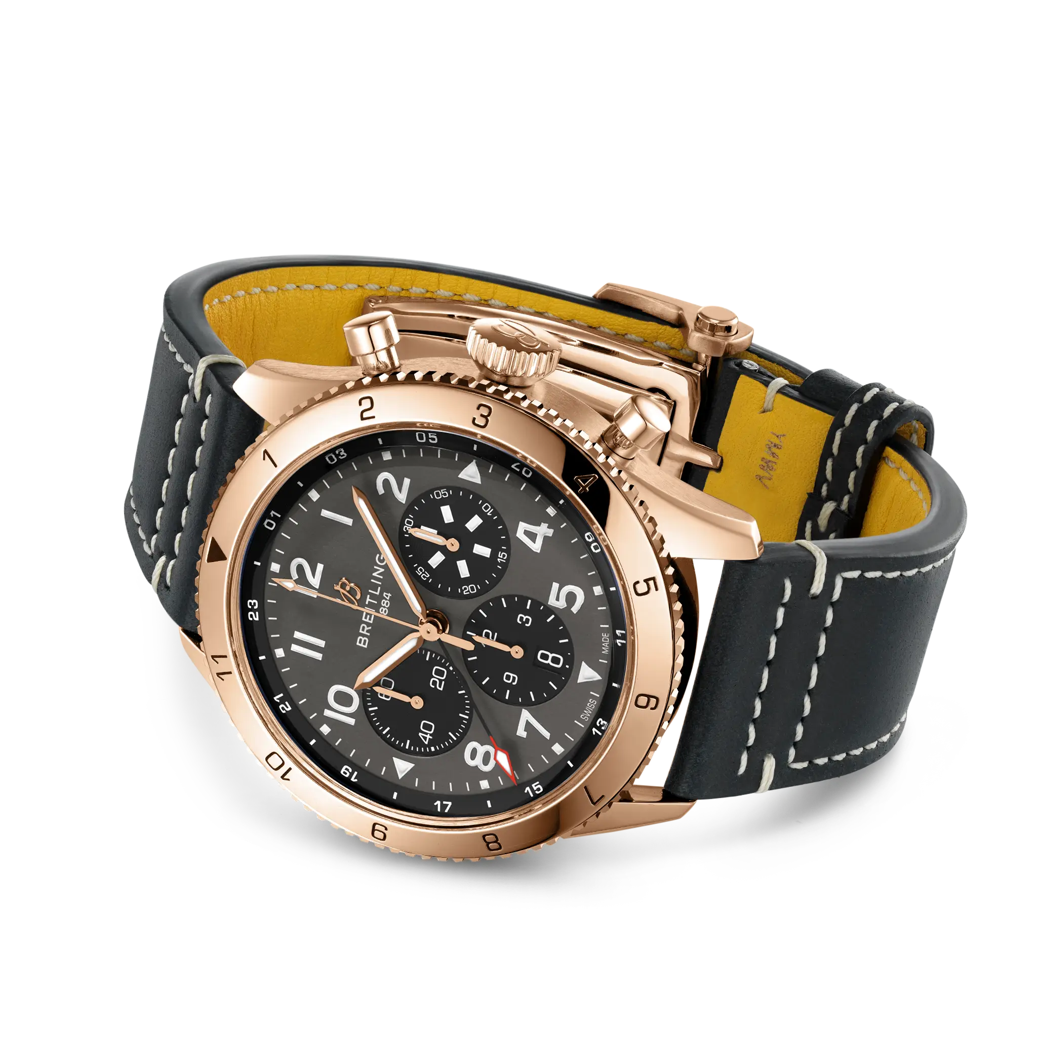 Breitling RB04451A1B1X1 Watch - B04 GMT 46 P-51 Watch Japan Official (Image 3)