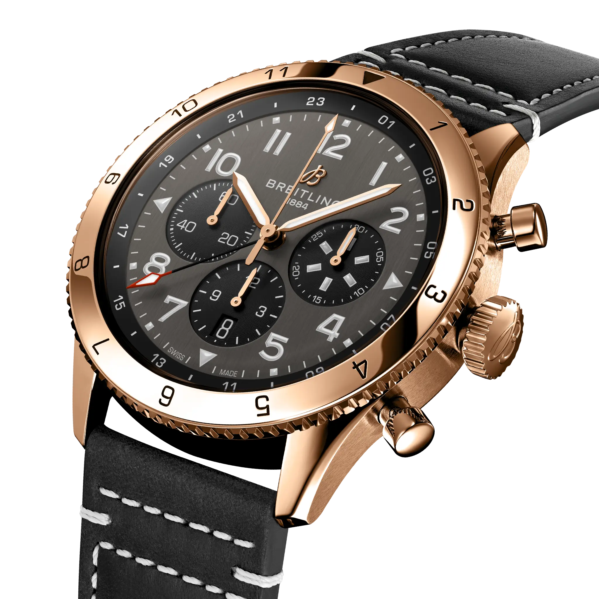 Breitling RB04451A1B1X1 Watch - B04 GMT 46 P-51 Watch Japan Official (Image 2)