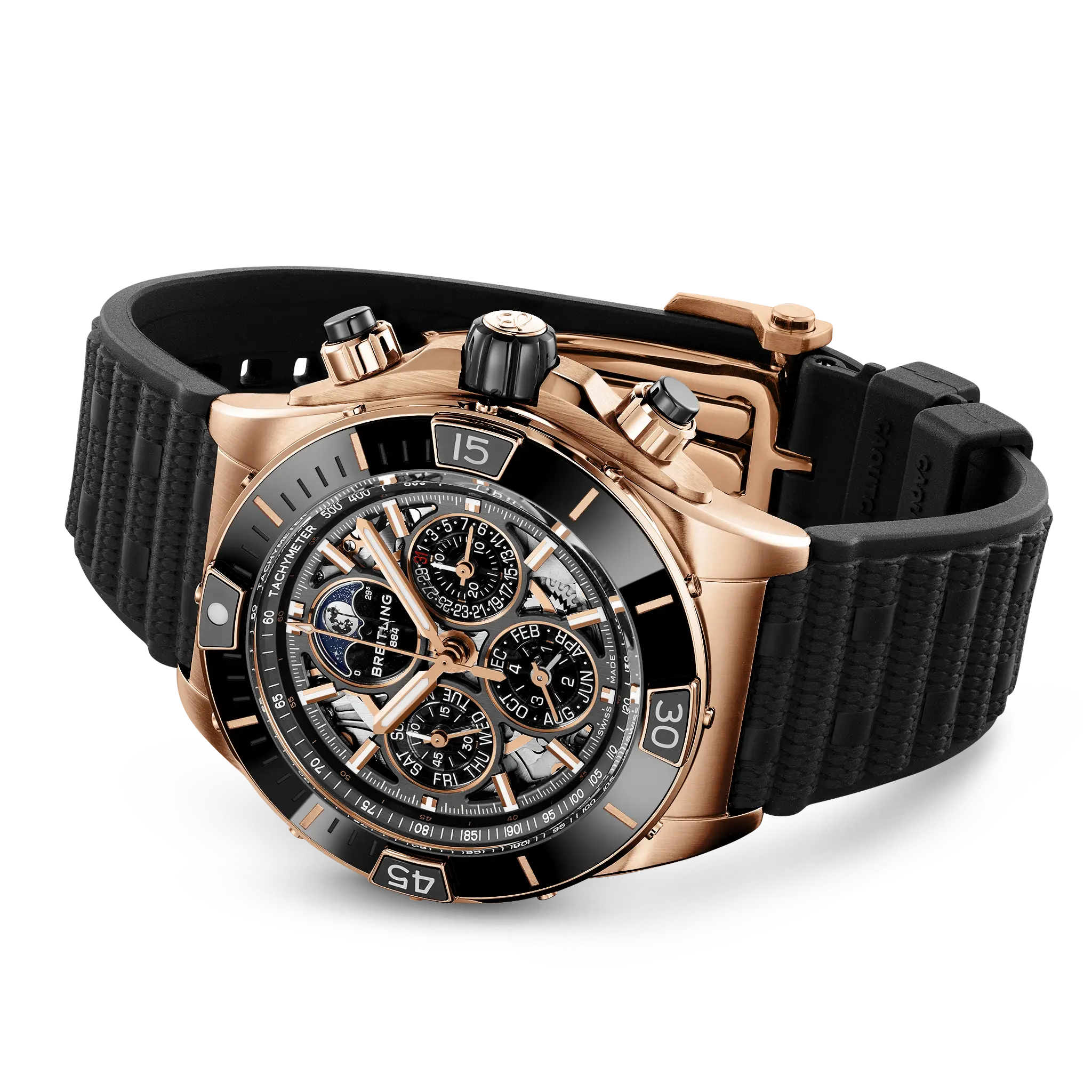 Breitling RB19301A1G1S1 Watch - B19 44 Watch Japan Official (Image 3)