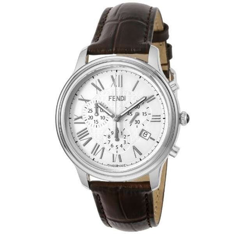 FENDI F253014021 Watch - FENDI CLASSICOROUNDCHRONOGRAPH - Luxury Designer Watch for Men and Women [Parallel Import]