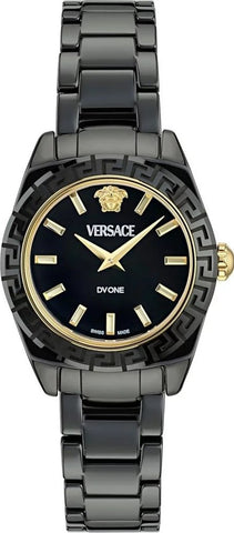 VERSACE VE9F00124 Luxury Stainless Steel Chronograph Water Resistant Elegant Design
