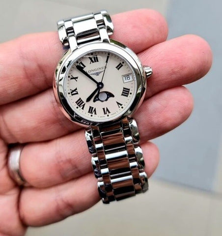 LONGINES L8.115.4.71.6 Elegant Dress Watch Swiss Automatic Movement Stainless Steel Case Sapphire Crystal