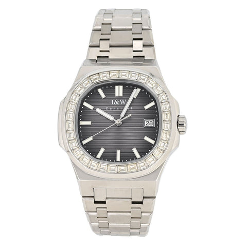 No Brand IW721DA-7 Stylish Design Water Resistant Quartz Movement Durable Stainless Steel Band