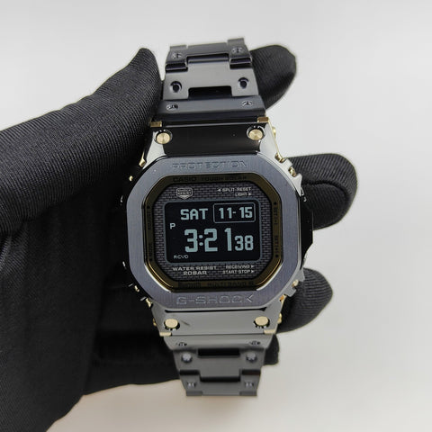 CASIO GMW-BZ5000BD-1JF Stainless Steel Body Bluetooth Connectivity Solar Powered Water Resistant