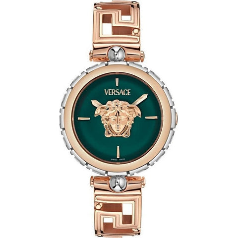 VERSACE VE0B00425 Elegant Design Swiss Movement Water Resistant Stylish Leather Strap