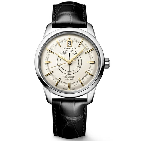 LONGINES L1.648.4.78.2 Elegant Automatic Watch Stainless Steel Case Sapphire Crystal Water Resistant