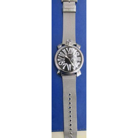 GaGa MILANO 5012ART01SBLK Watch - GaGa MILANO 48mm Art Collection MANUALE [Parallel Import] - Unique Timepiece
