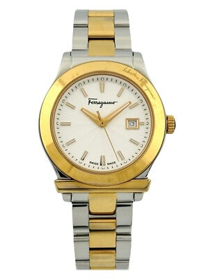 SALVATORE FERRAGAMO FF3170014 Watch - Elegant Silver Watch with 2 Year Warranty Stylish Design and Timeless Craftsmanship