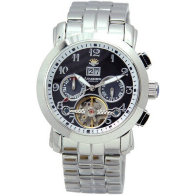 JOHN HARRISON JH-008BB Watch - Multifunction Big Temp Automatic and Manual Winding
